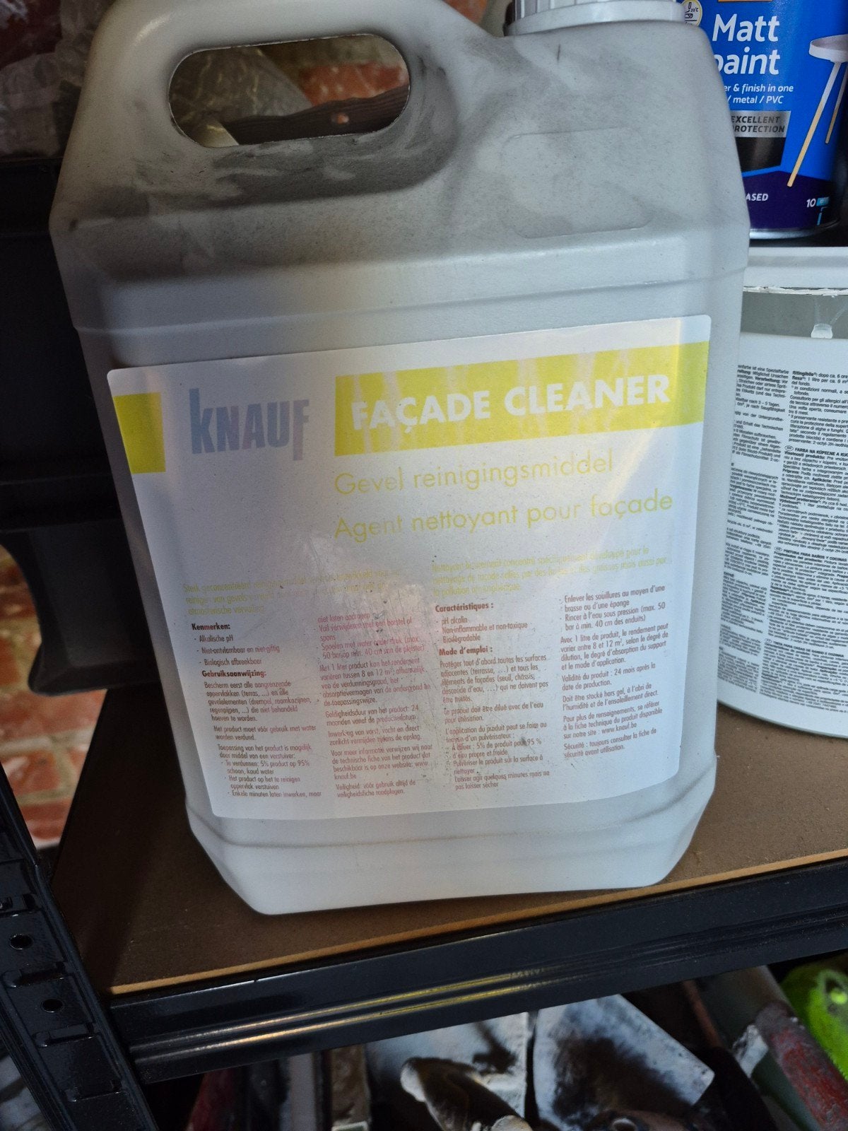 knauf facade cleaner 5l, Doe-het-zelf en Bouw, Ophalen of Verzenden