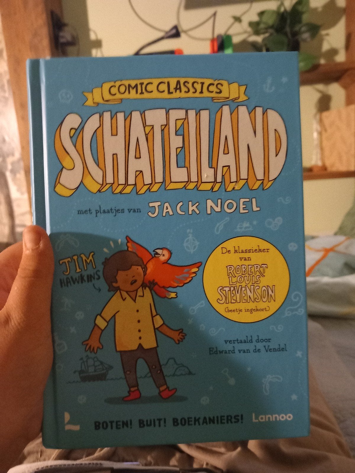 Robert Louis Stevenson - Schateiland, Ophalen, Robert Louis Stevenson