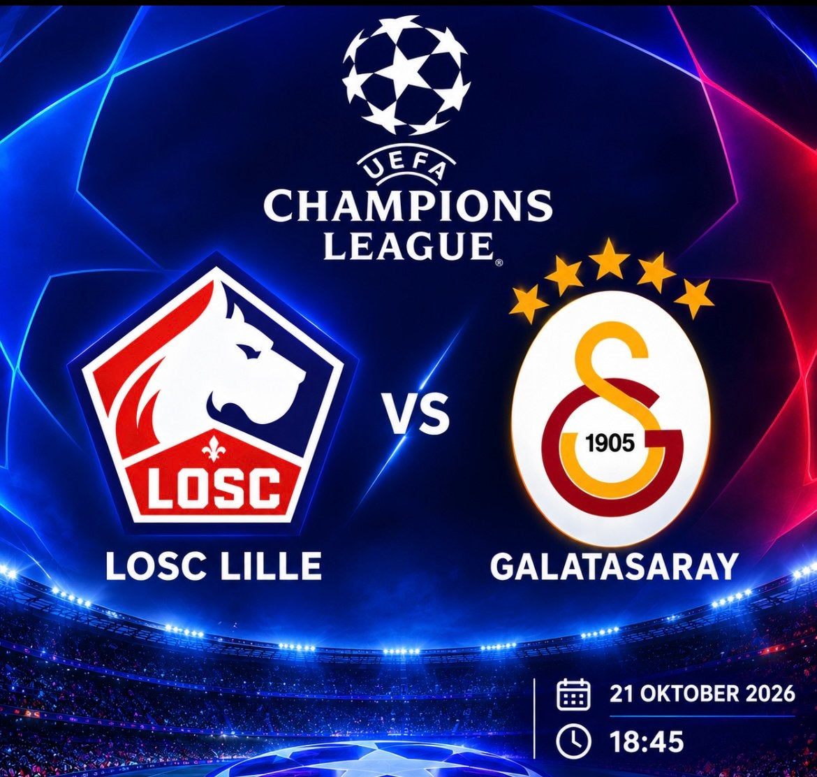 LILLE-GALATASARAY, Oktober