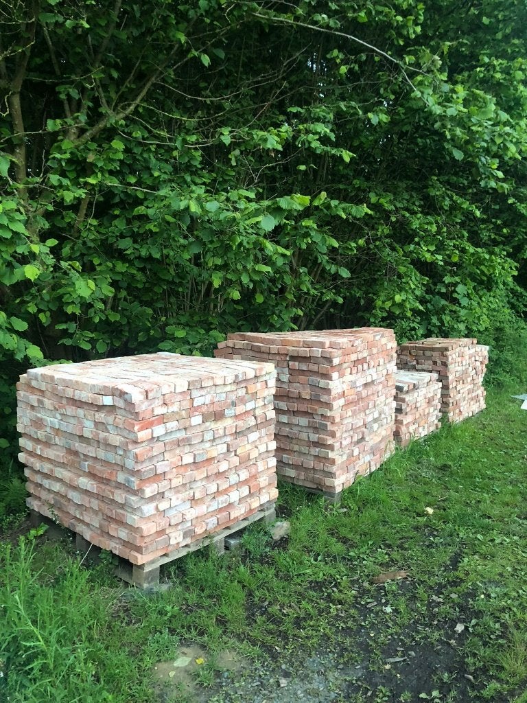 bakstenen, Enlèvement, Utilisé, Briques