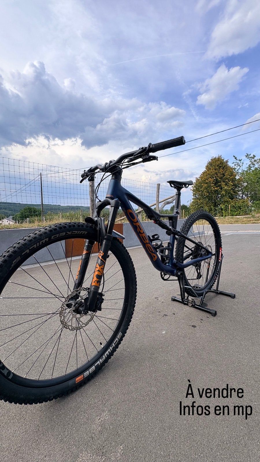 Orbea oiz h 20  taille M, Autres marques, 49 à 53 cm, Enlèvement, Hommes
