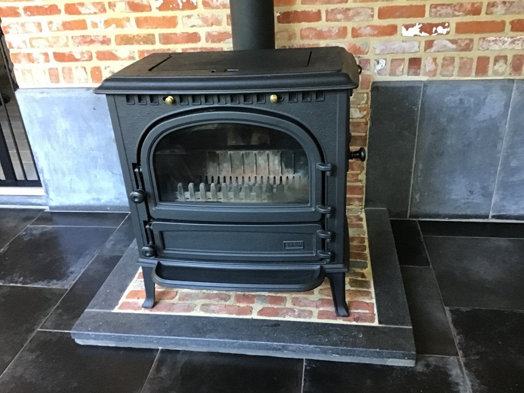 Hout kolen kachel saey 92, Huis en Inrichting, Kachels, Ophalen, Gebruikt, Overige brandstoffen, Vrijstaand