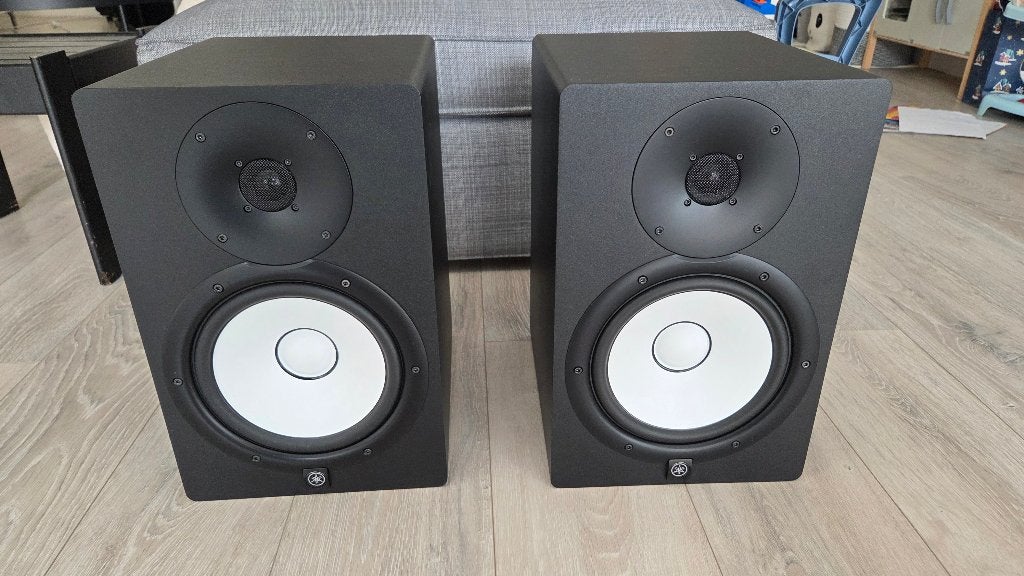 Paire Yamaha HS8, TV, Hi-fi & Vidéo, Enceintes, Moniteur de studio, Yamaha, Comme neuf, Enlèvement