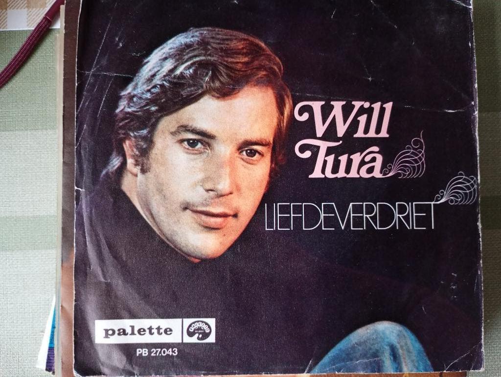 Will Tura - Liefdesverdriet, Cd's en Dvd's, Vinyl Singles, Gebruikt, 7 inch, Single, Ophalen of Verzenden