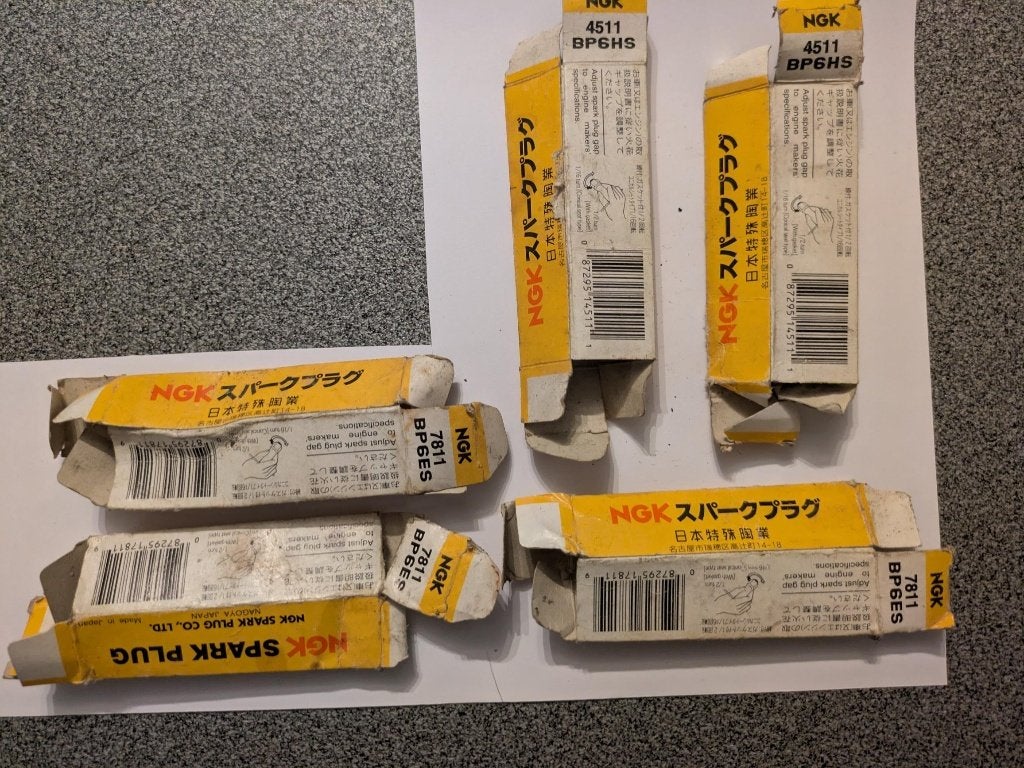 8 BOUGIES D'ALLUMAGE POUR VOITURE, Enlèvement, Utilisé