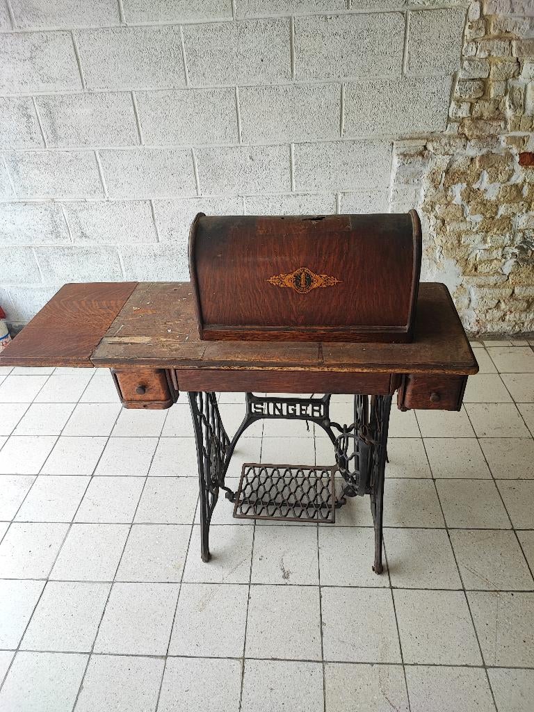 machine a coudre ancienne, Enlèvement