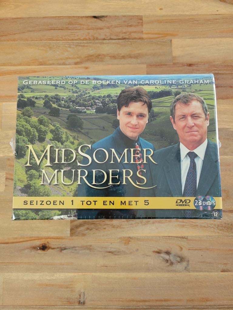 DVD box Midsomer Murders (nieuw) - seizoen 1 tot en met 5, Ophalen of Verzenden