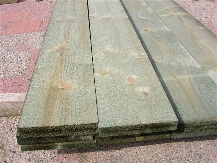 Vuren [ Potdeksel ] Planken - Bezorgd of Afhalen, Ophalen of Verzenden, Nieuw, 250 cm of meer, Planken