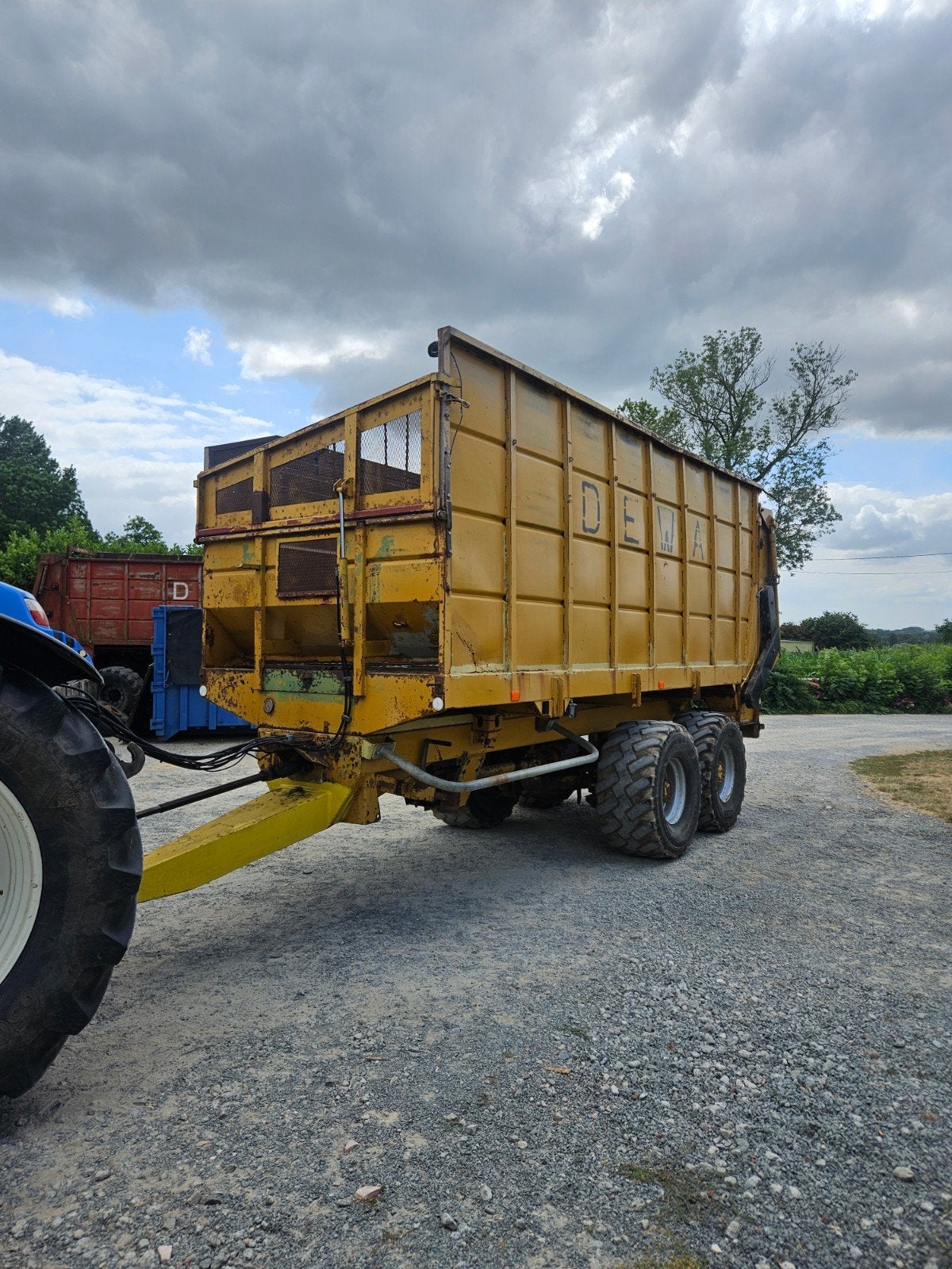 dewa silagewagen, Ophalen