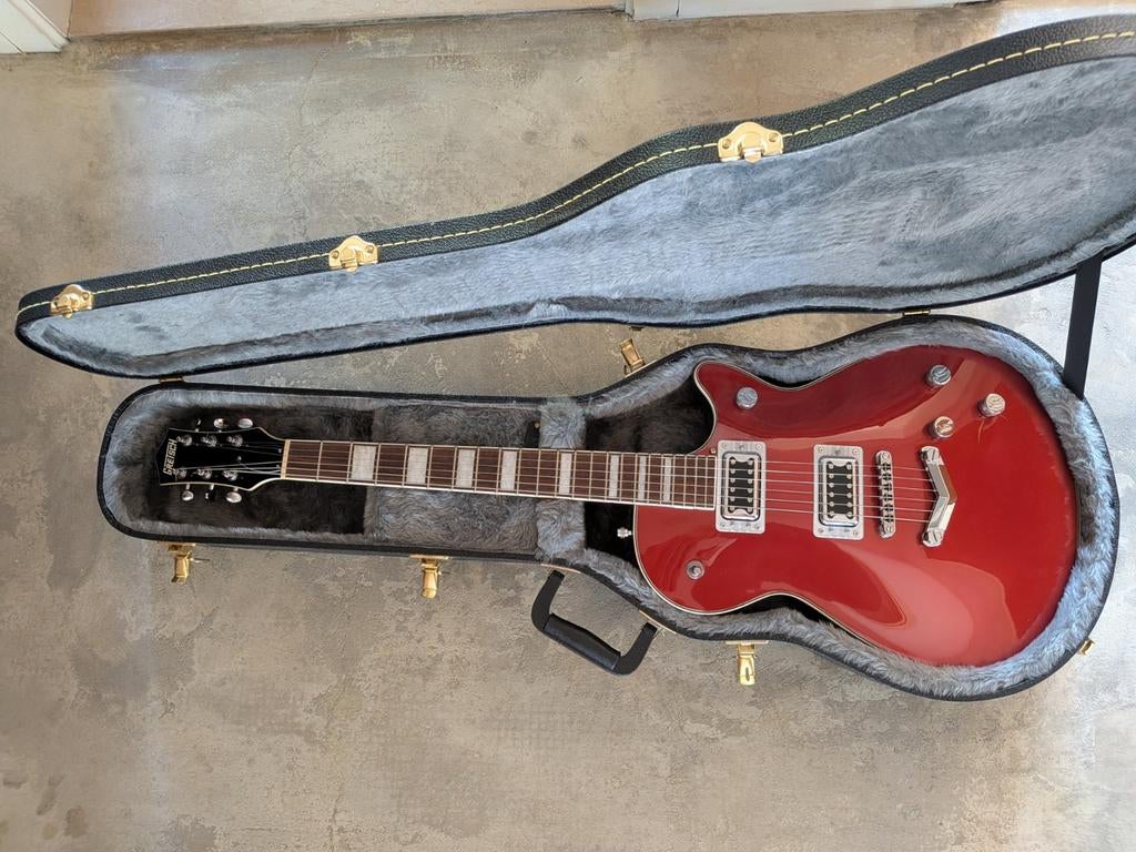 Jet électromatique Gretsch G5220 + étui Gretsch G6238FT, Musique & Instruments, Instruments à corde | Guitares | Électriques, Enlèvement