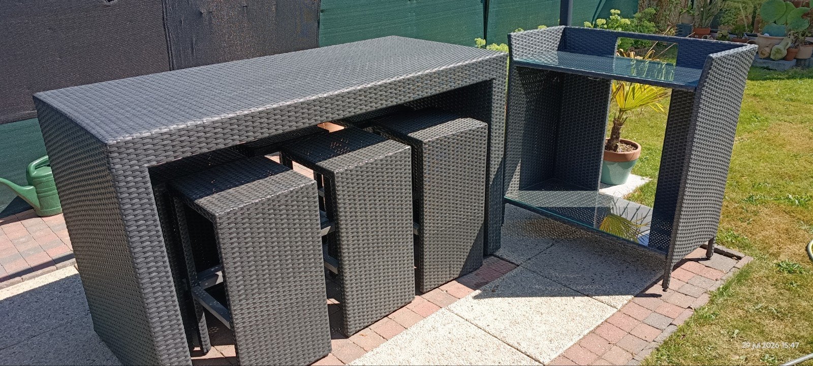 Bartafel loungeset, Tuin en Terras, Ophalen