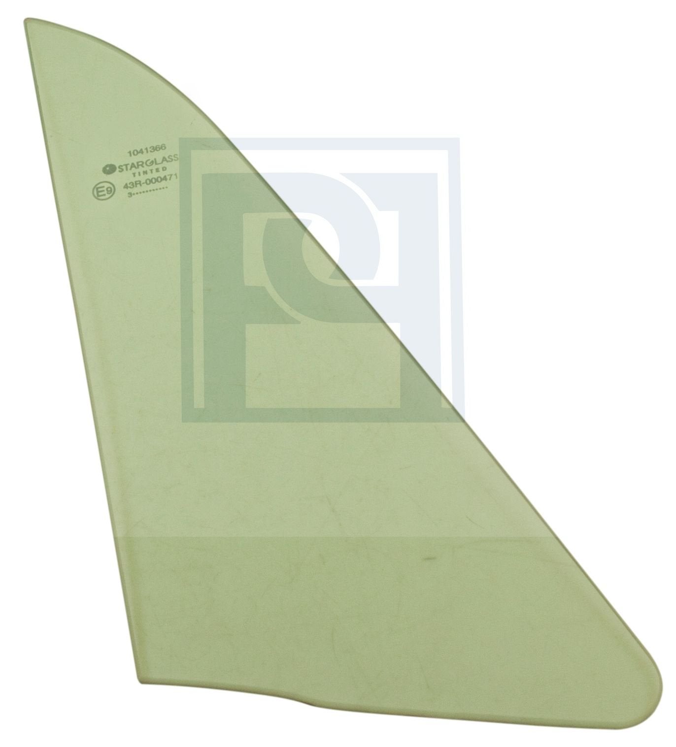 Volvo Ruit ventilatieruit glas rechts getint P1800E coupe Vo, Ophalen of Verzenden, Nieuw