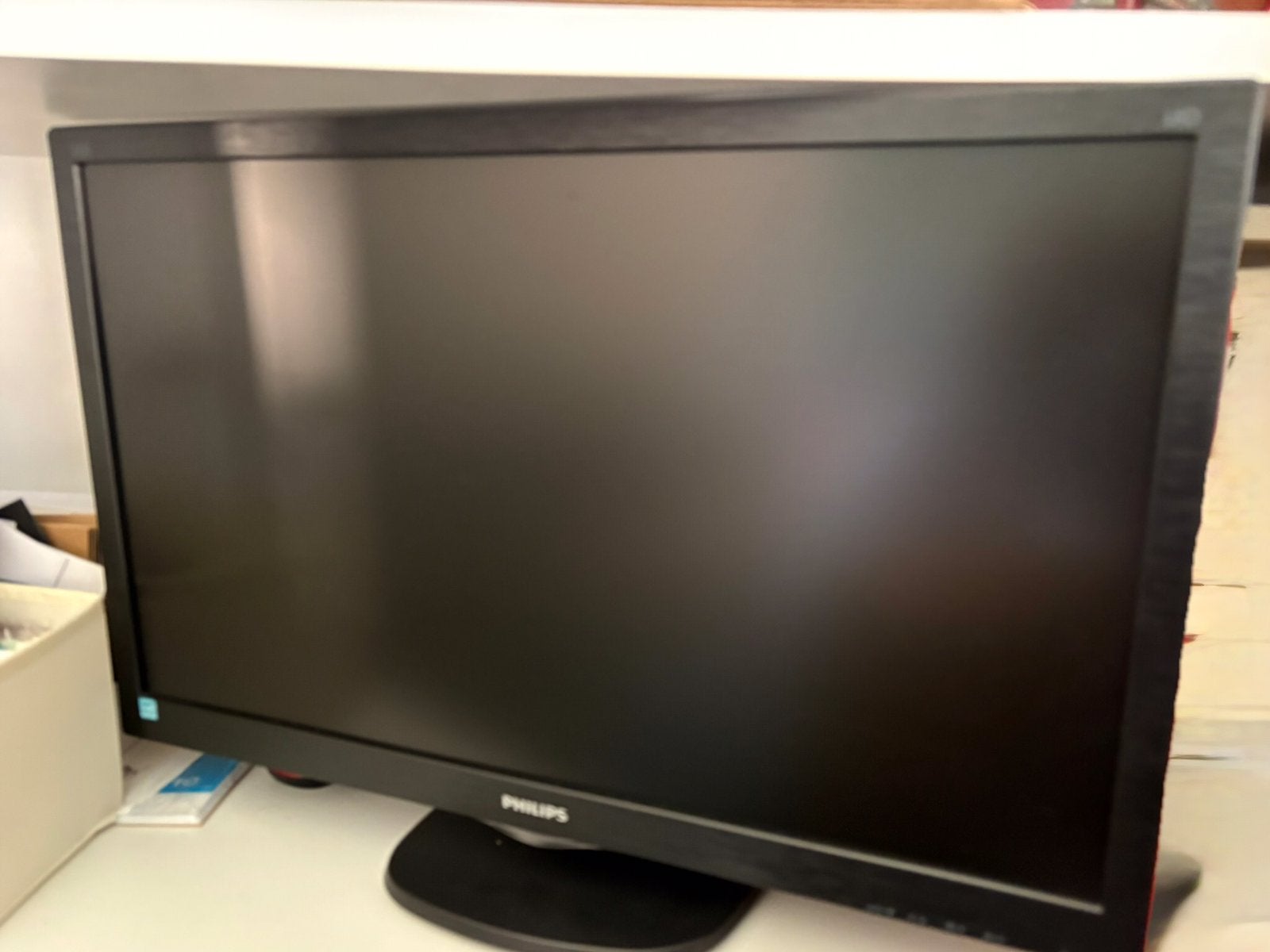 Philips Monitor + Logitech toetsenbord en muis, Computers en Software, Ophalen, Gebruikt