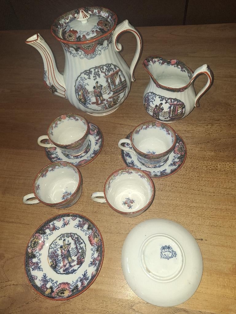 Service Chinois Canton, Antiek en Kunst, Antiek | Servies compleet, Ophalen