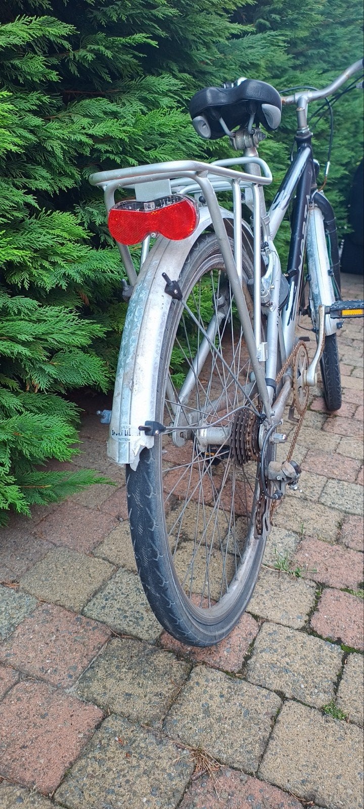 Norta aluminium jongensfiets, 26 inch, Fietsen en Brommers, Gebruikt, Velgrem, Handrem, Norta