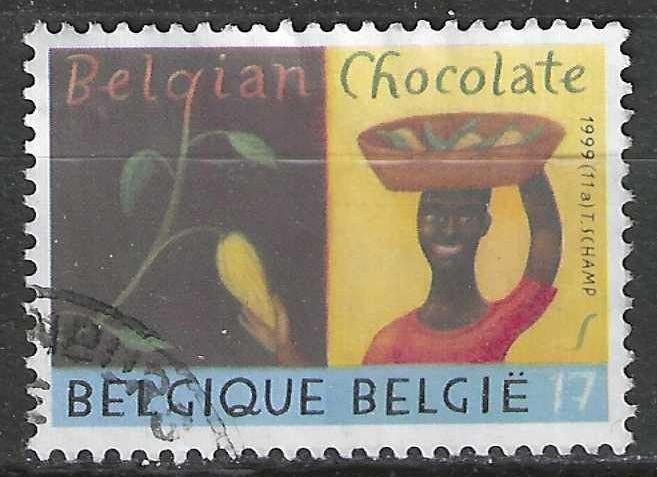 Belgie 1999 - Yvert/OBP 2825 - Belgische Chocolade (ST), Postzegels en Munten, Postzegels | Europa | België, Gestempeld, Gestempeld