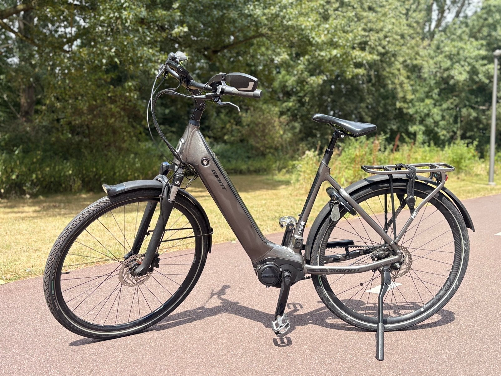 Elektrische fiets Middenmotor Giant 2020 Weinig km, Fietsen en Brommers, Elektrische fietsen, Ophalen, Zo goed als nieuw, Giant