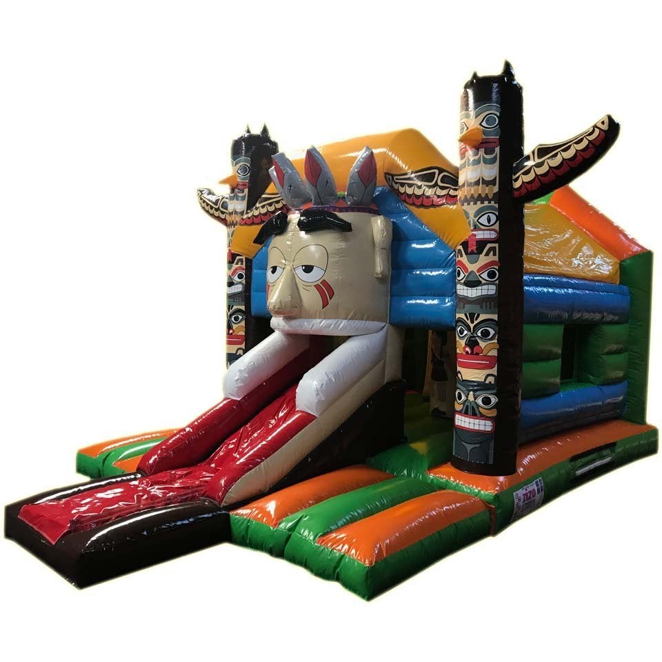Springkasteel Indiaan, Ophalen, Zo goed als nieuw