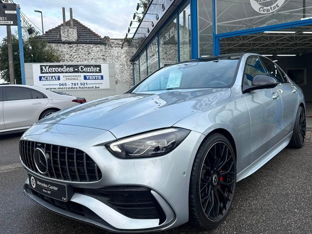 Mercedes-Benz C 220 D * 2025 * PACK 63 AMG * FULL ! TVA, Auto's, Automaat, 4 cilinders, Bedrijf, Parkeerassistent