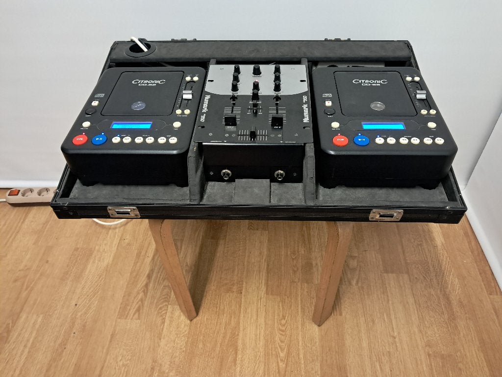 DJ set in flightcase, Ophalen of Verzenden, Dj-set, Numark