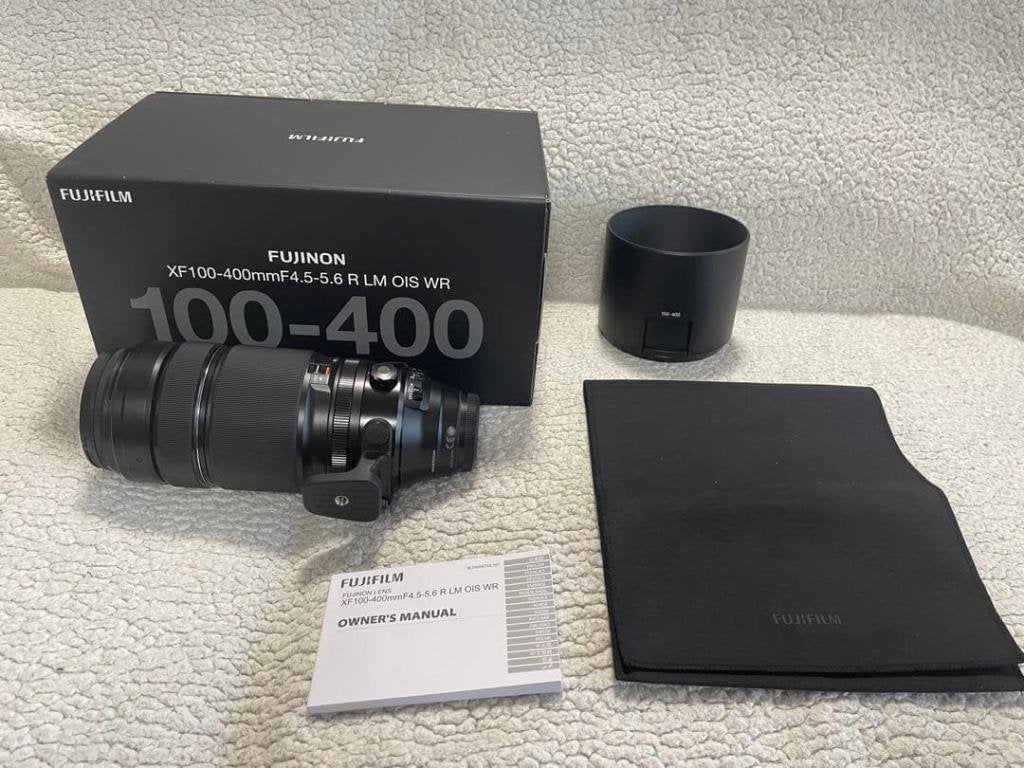 Fujifilm XF 100-400mm f/4.5-5.6 R LM OIS WR, Enlèvement ou Envoi, Fujifilm, Téléobjectif, Autofocus