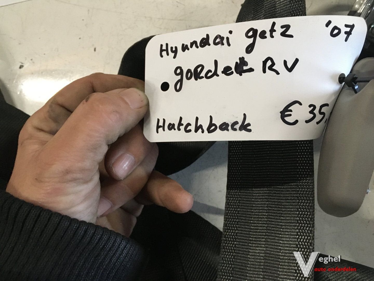 Hyundai Getz 2007  Gordel  Rechtsvoor of Linksvoor, Gebruikt, -, -, Ophalen of Verzenden