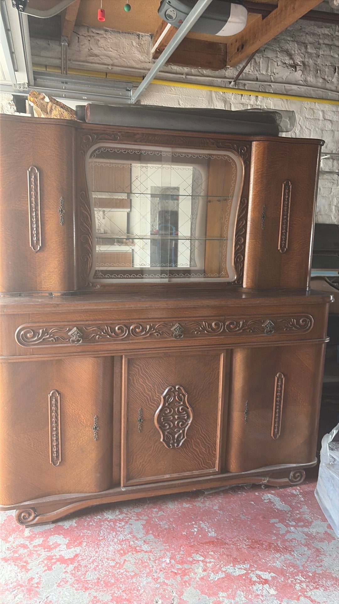 Buffet ancien en chêne — Vintage Eye-Catcher, Maison & Meubles, Armoires | Buffets, 25 à 50 cm, Chêne, 150 à 200 cm, Comme neuf