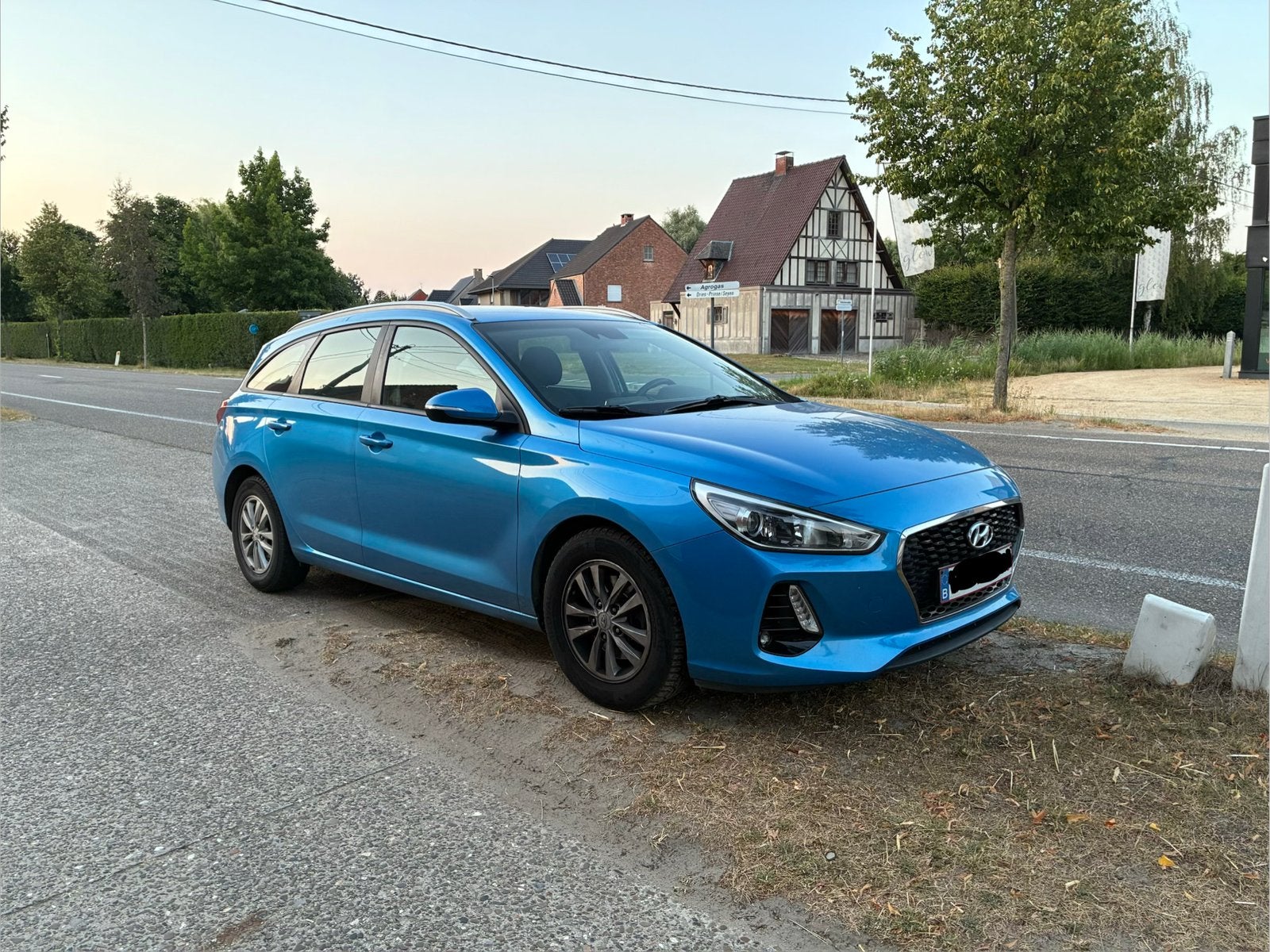 Hyundai i30 break, Auto's, Voorwielaandrijving, Stof, Blauw, 115 g/km