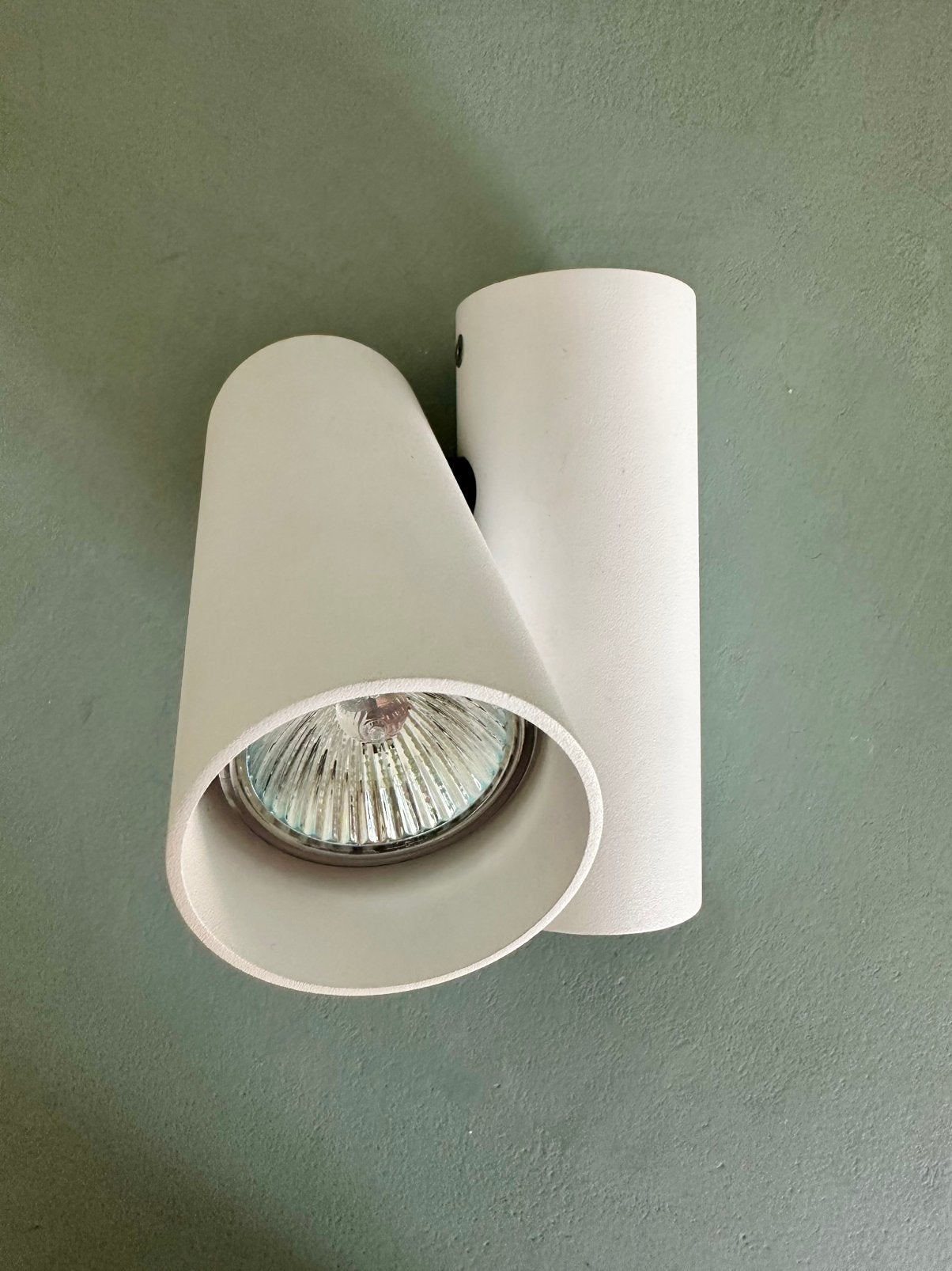 Richtbare spot wit Deltalight, Maison & Meubles, Lampes | Spots, Enlèvement ou Envoi, Halogène, Spot encastrable ou Spot mural
