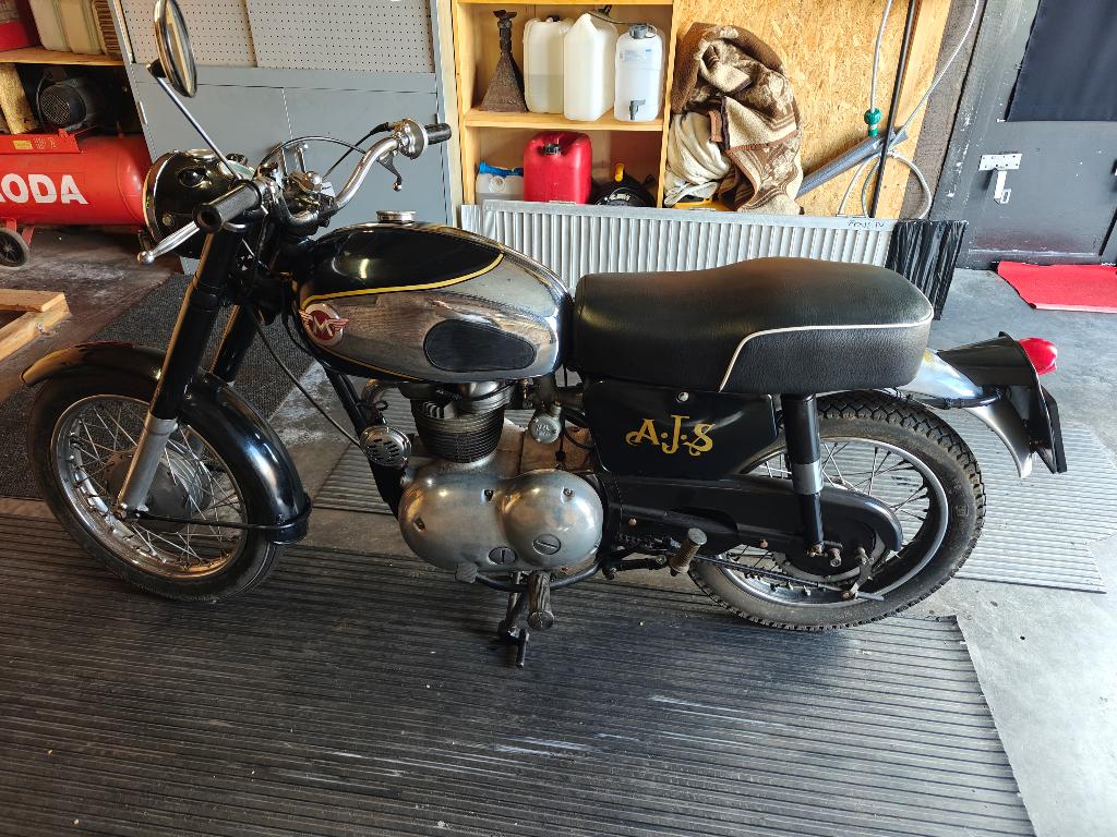 ajs 250cc  250cc  4takt model g2, Motoren, Ophalen, Gebruikt
