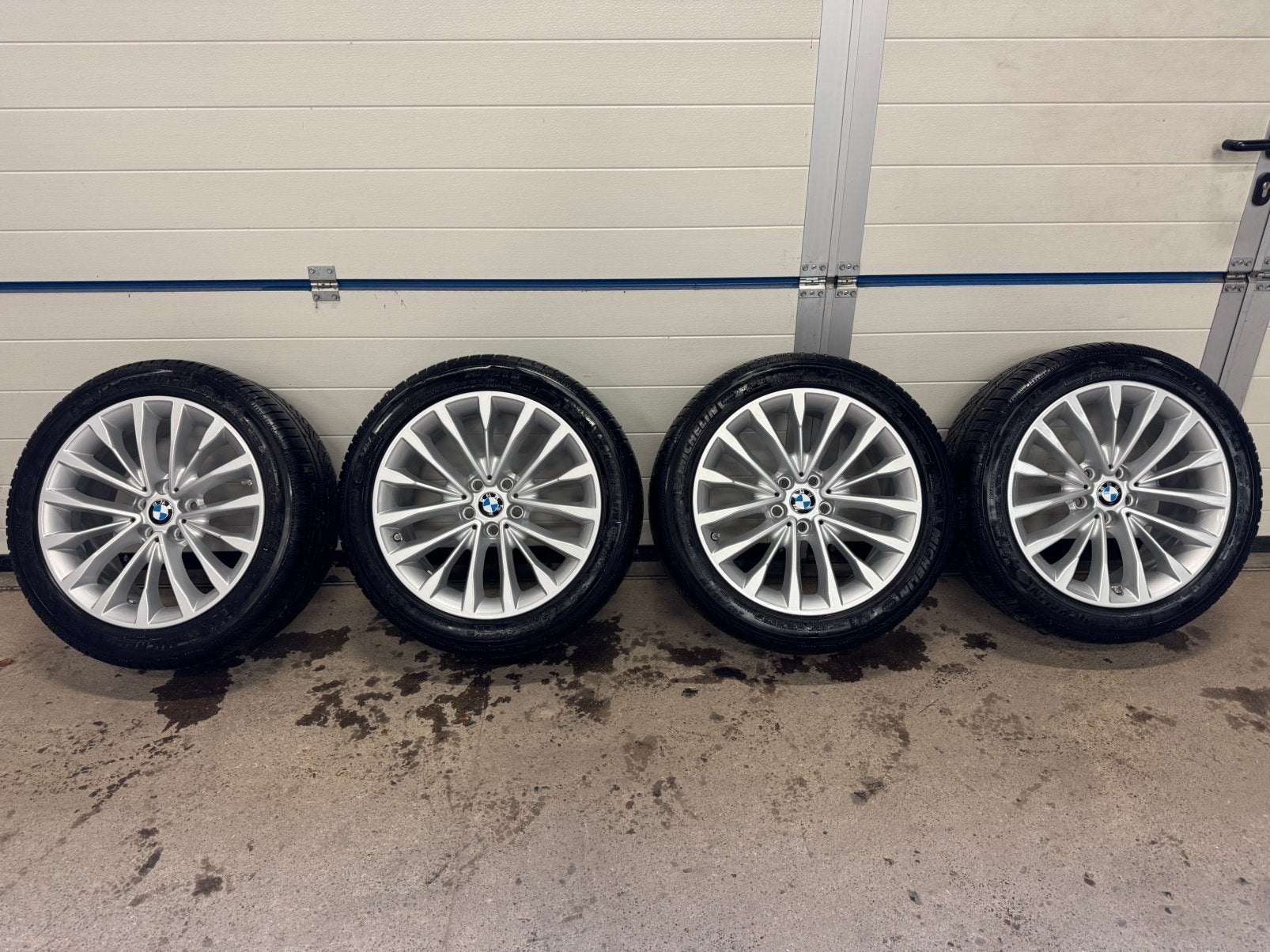 Paire de roues d'hiver 18” Michelin Pilot Alpin BMW G30/G31, Autos : Pièces & Accessoires, Pneus et Jantes, Enlèvement ou Envoi