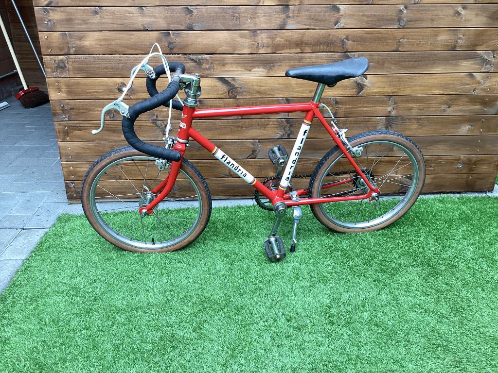 Flandria kinder koersfiets 16 inch, Fietsen en Brommers, Ophalen, Velgrem, Flandria, 16 tot 20 inch