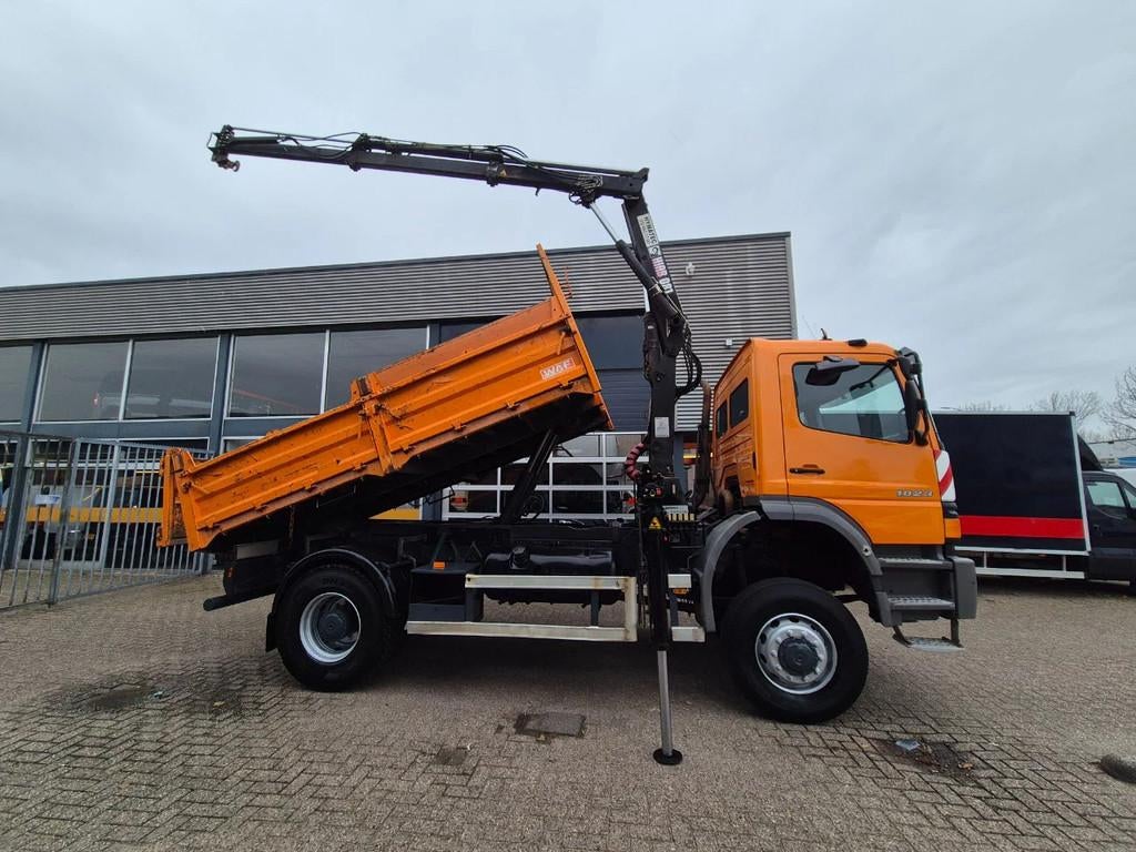 Mercedes-Benz Atego 1823/ 4X4/ Kipper/ Krane/ 3X Sper, Autos, Euro 2, Achat, Entreprise, Boîte manuelle