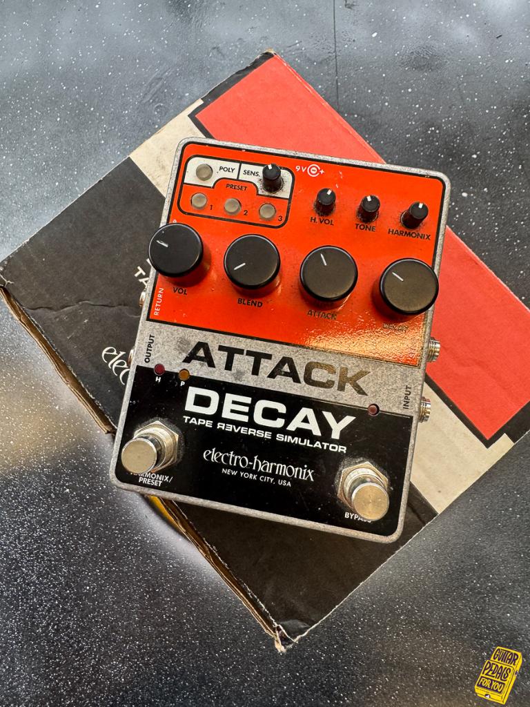 Electro-Harmonix Attack Decay Reverse Tape Simulator, Muziek en Instrumenten, Ophalen of Verzenden, Gebruikt, Volume