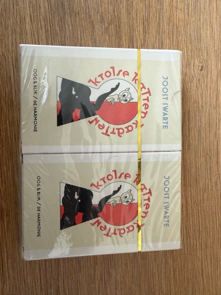 Joost Swarte Krolse Katten Kaarten - double jeu de cartes, Ophalen of Verzenden, Nieuw, Speelkaart(en)