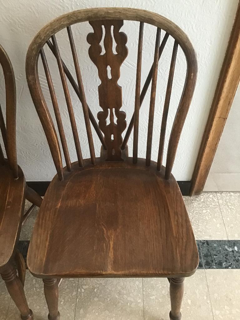 Antieke stoelen, Ophalen, Gebruikt, Bruin, Vier