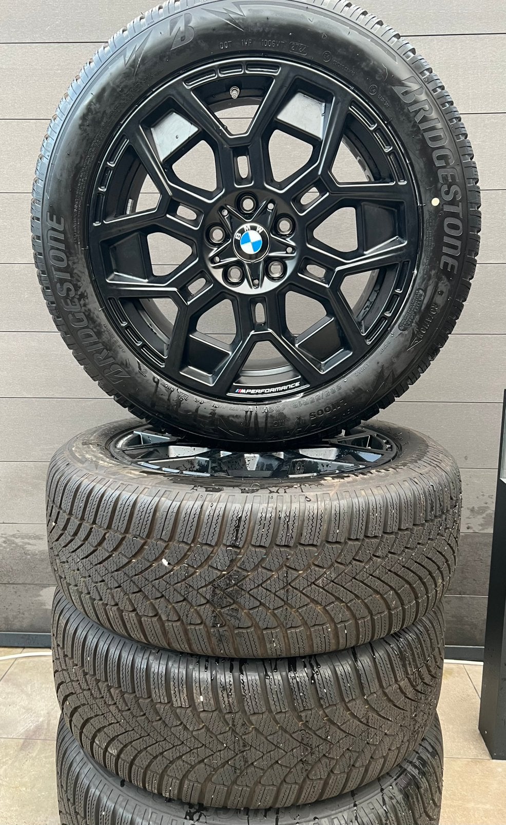 Jantes hiver BMW style 880M X1 - X2  U11 - U10  225-55-18, Neuf, Pneus et Jantes, Pneus hiver, Véhicule de tourisme