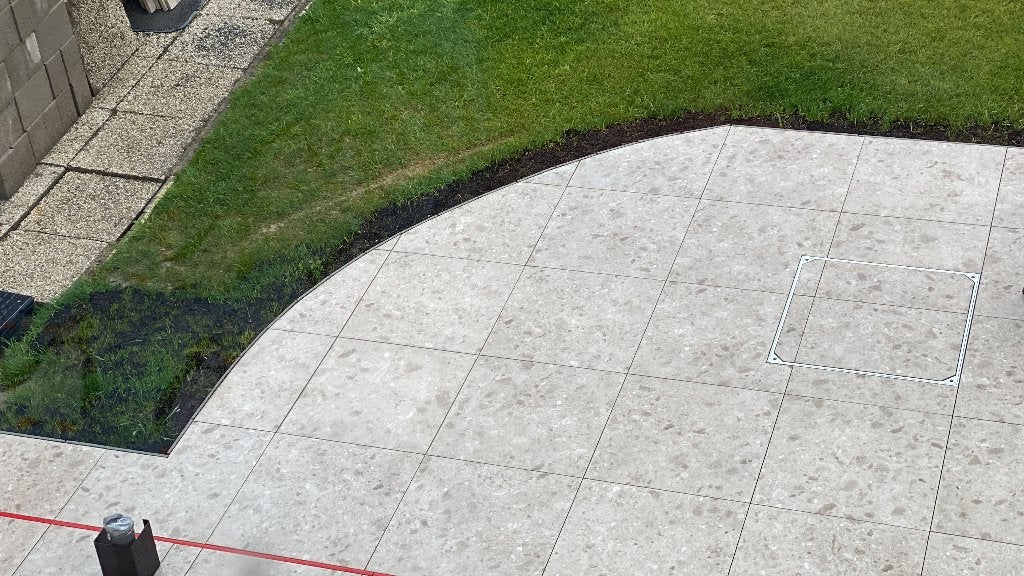 Mykonos keramische terrastegel 20mm 60x60 5,5m2, Tuin en Terras, Ophalen, Keramiek, Nieuw, 5 tot 10 m²