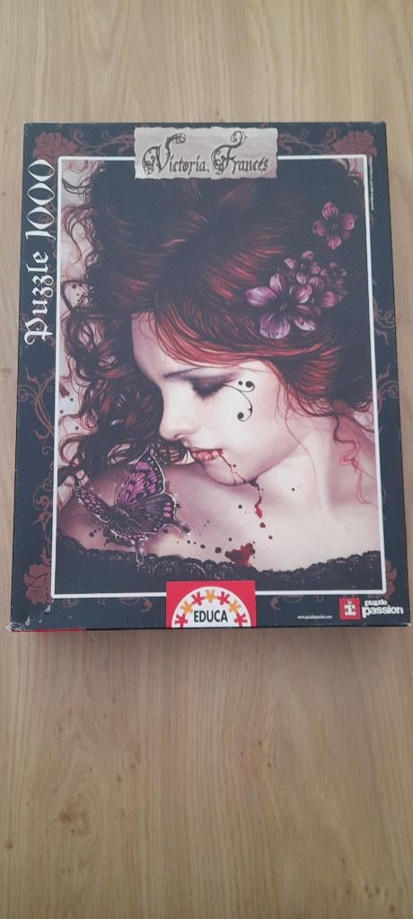 puzzel 1000st Victoria Francés, Ophalen, 500 t/m 1500 stukjes, Gebruikt, Legpuzzel
