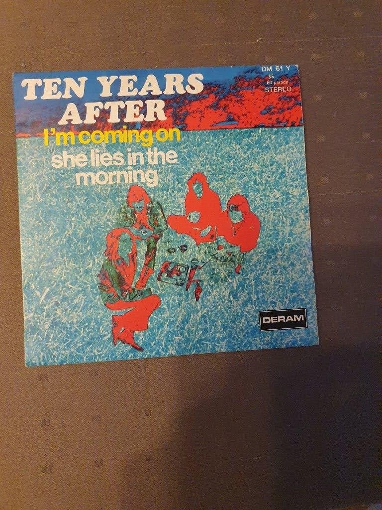 Ten Years After – I'm Coming On / She Lies In The Morning, Cd's en Dvd's, 7 inch, Ophalen of Verzenden, Zo goed als nieuw, EP