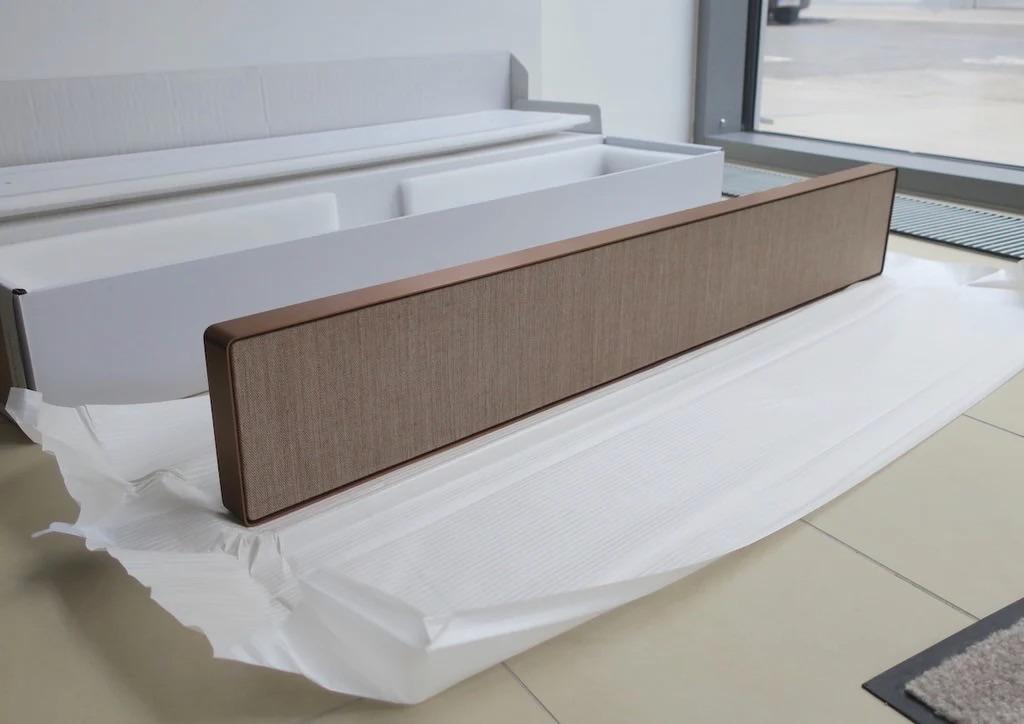 Bang & Olufsen Beosound Stage Bronze Tone Dolby Atmos - B&O, TV, Hi-fi & Vidéo, Barres de son, Info@bang-olufsen.dk, Comme neuf