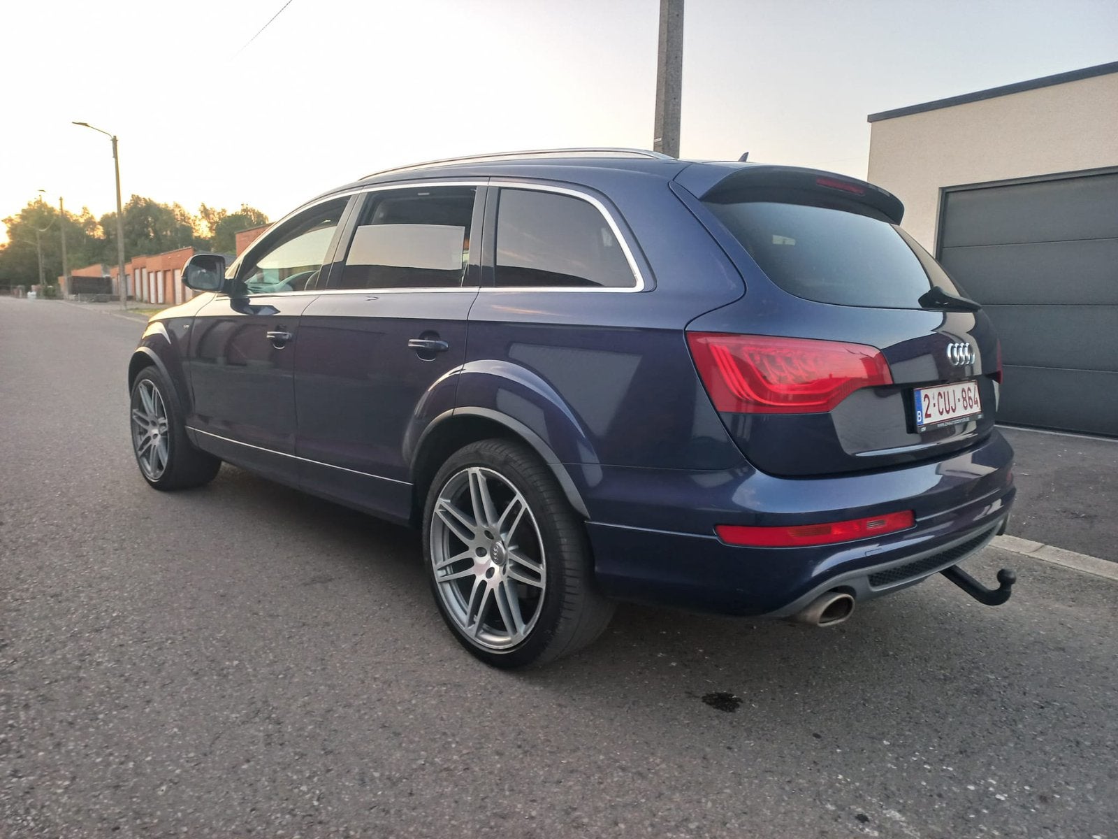 Audi q7 quatro s line 3.0tdi an 2014 boite auto  238.000km, Autos : Divers, Tuning & Styling, Enlèvement