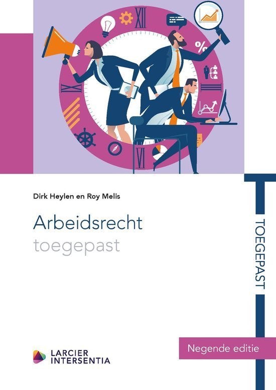Arbeidsrecht toegepast (9de editie), Boeken, Ophalen, Zo goed als nieuw, Hoger Onderwijs, Dirk Heylen, Roy Melis