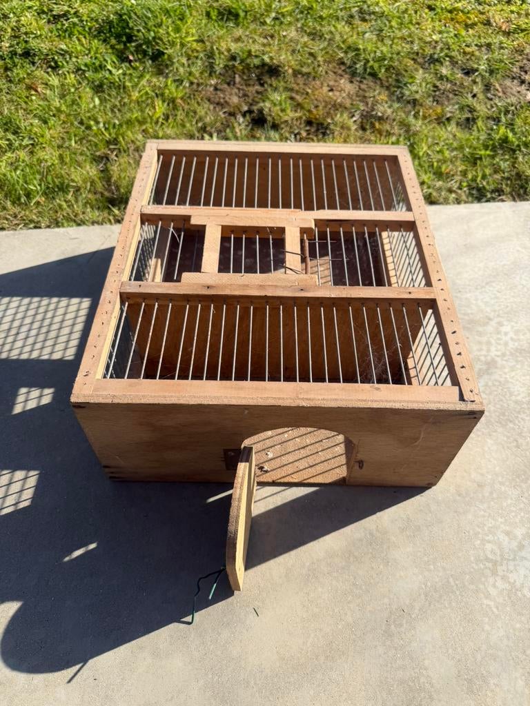 Cage de transport, Animaux & Accessoires, Enlèvement, Utilisé, Bois, Cage à oiseaux