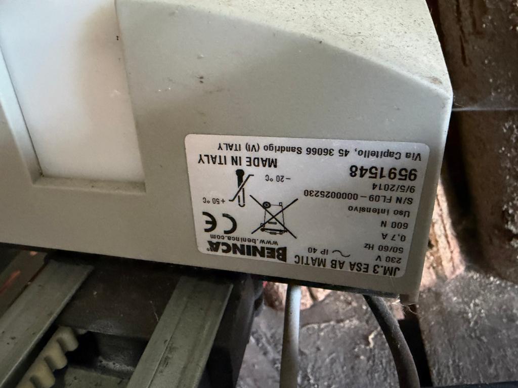 Beninca poort motor Jm3 esa Ab matic, Ophalen, Zo goed als nieuw