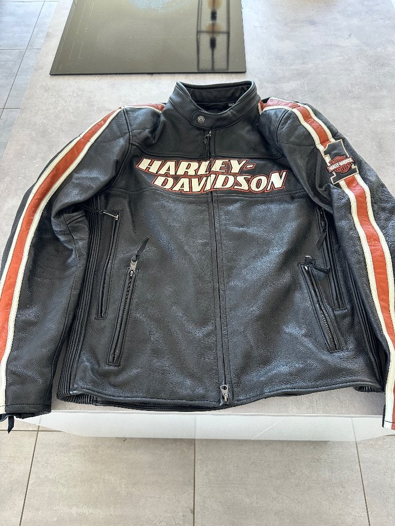 Harley davidson jas, Ophalen, Harley-Davidson, Heren, Jas | leer