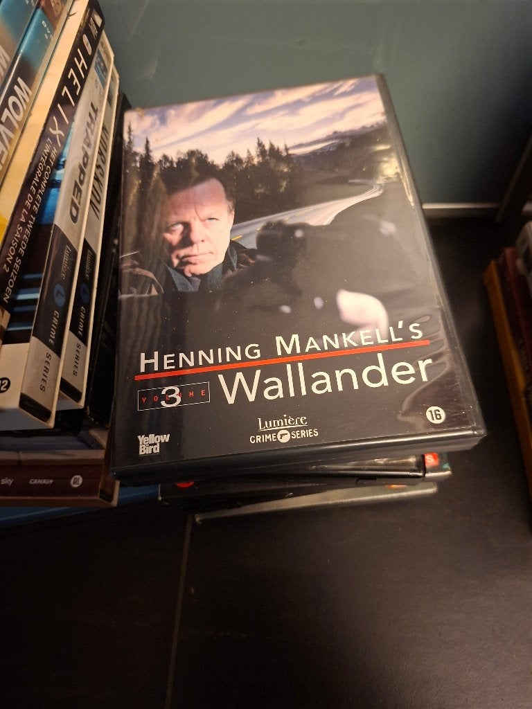 dvd - wallander - seizoen 3 - 6 dvd - doos 8, Vanaf 16 jaar, Misdaad, Nederlands, Ophalen of Verzenden