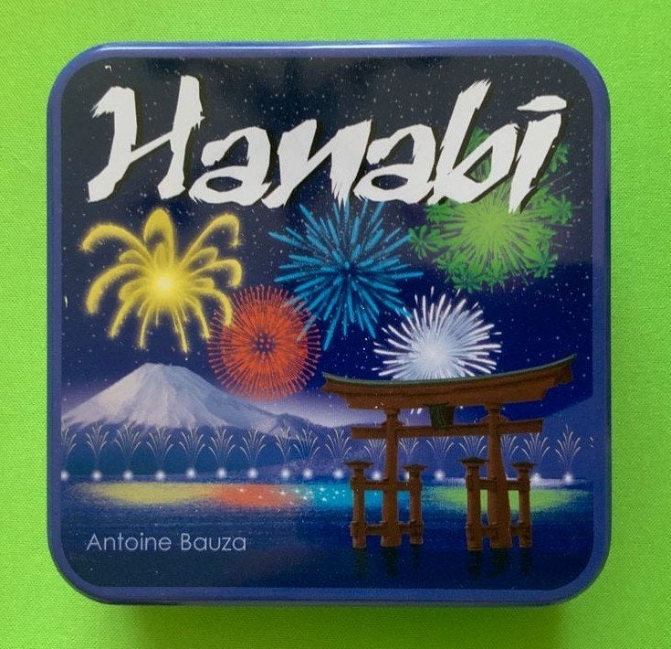 Hanabi - un jeu d'Antoine Bauza, 1 ou 2 joueurs, Enlèvement ou Envoi, Comme neuf