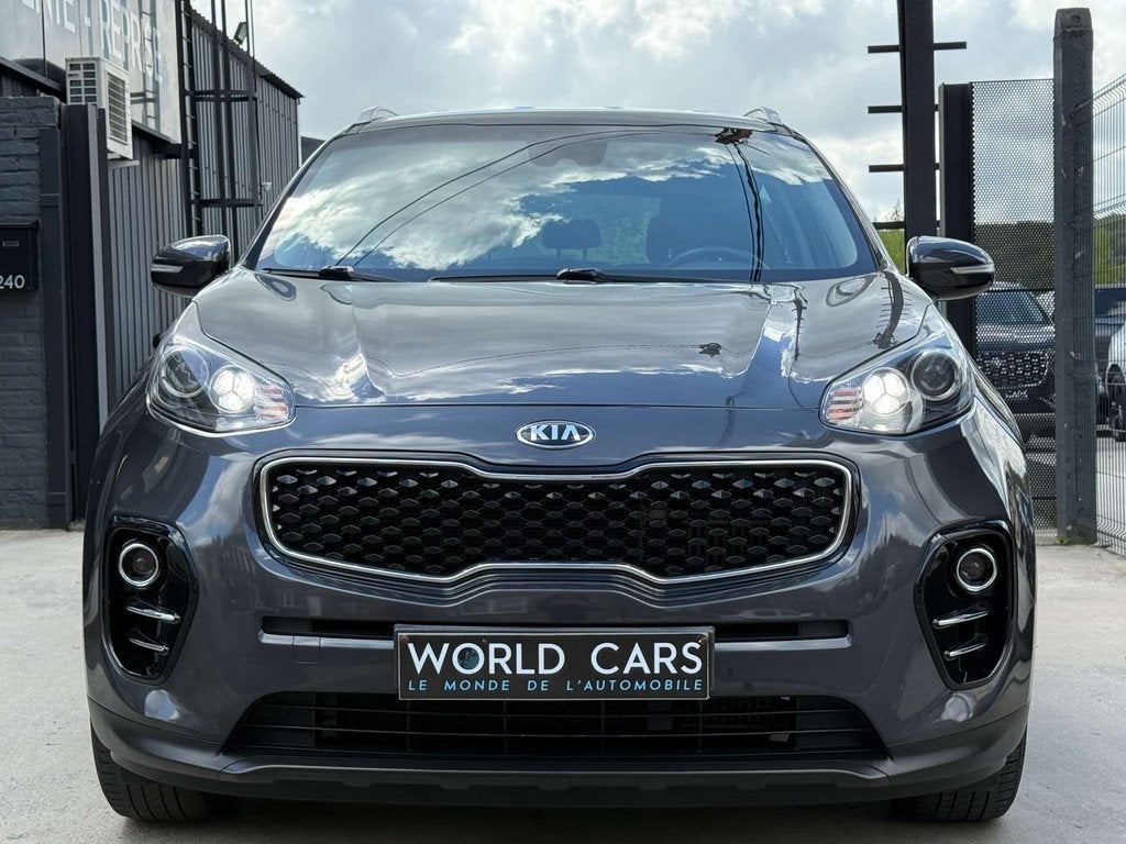 Kia Sportage 1.7 CRDi 2WD BOITE AUTO. - NAVI - CAMERA - GARA, Argent ou Gris, Achat, Noir, 5 portes