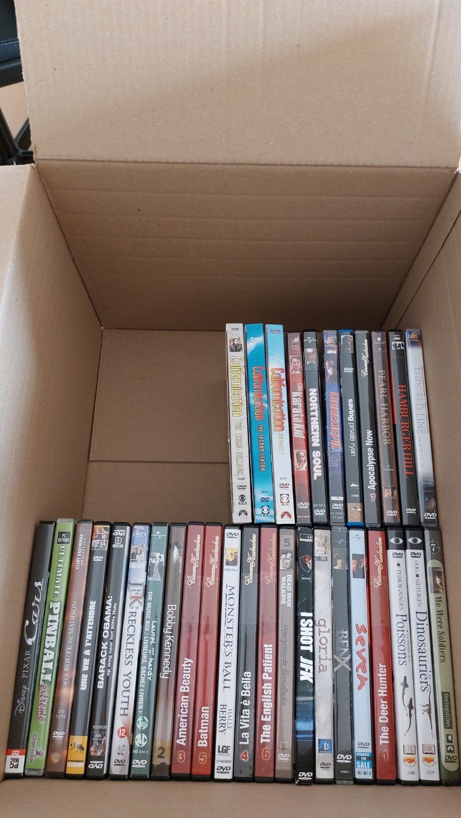 lot van 33 boeiende dvd´s voor titels zie foto, Cd's en Dvd's, Ophalen
